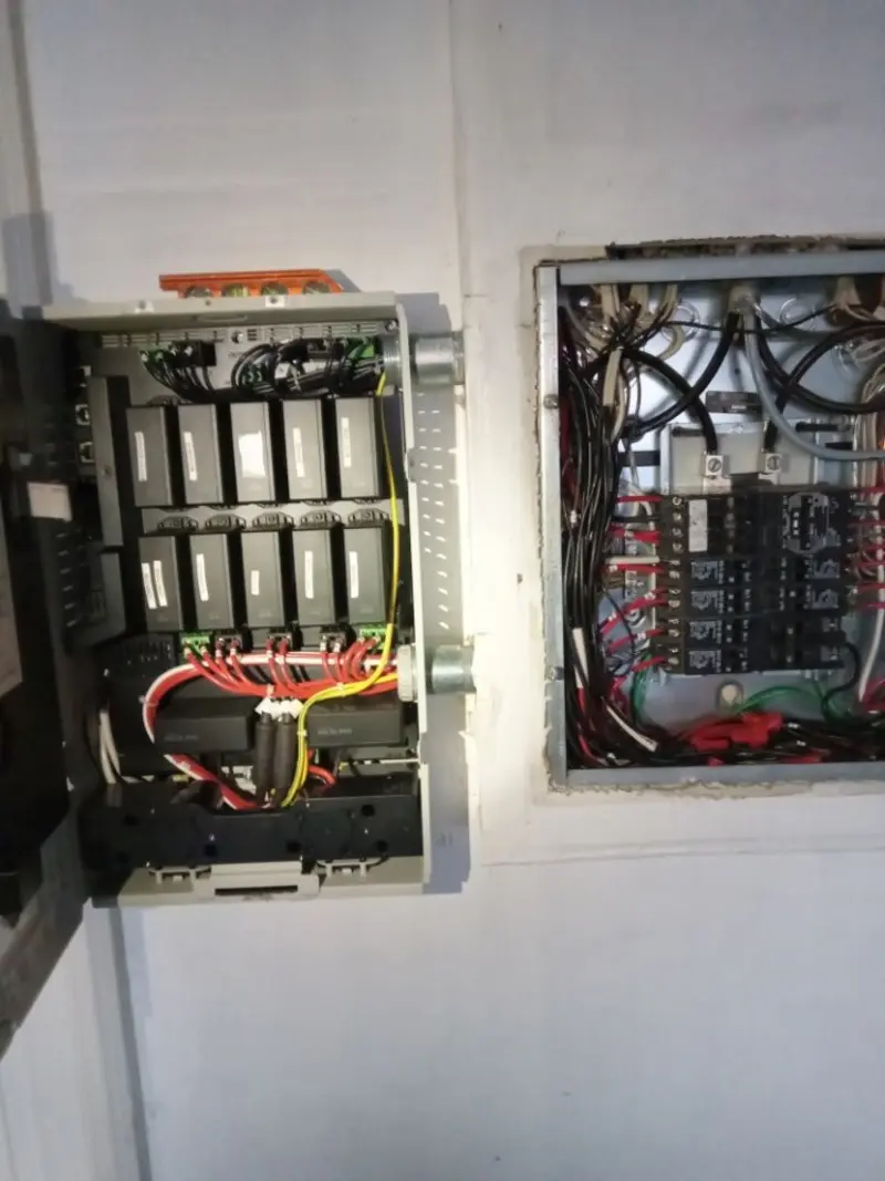 Electrical panel upgrade completed for Ring Doorbell Installation in Springdale